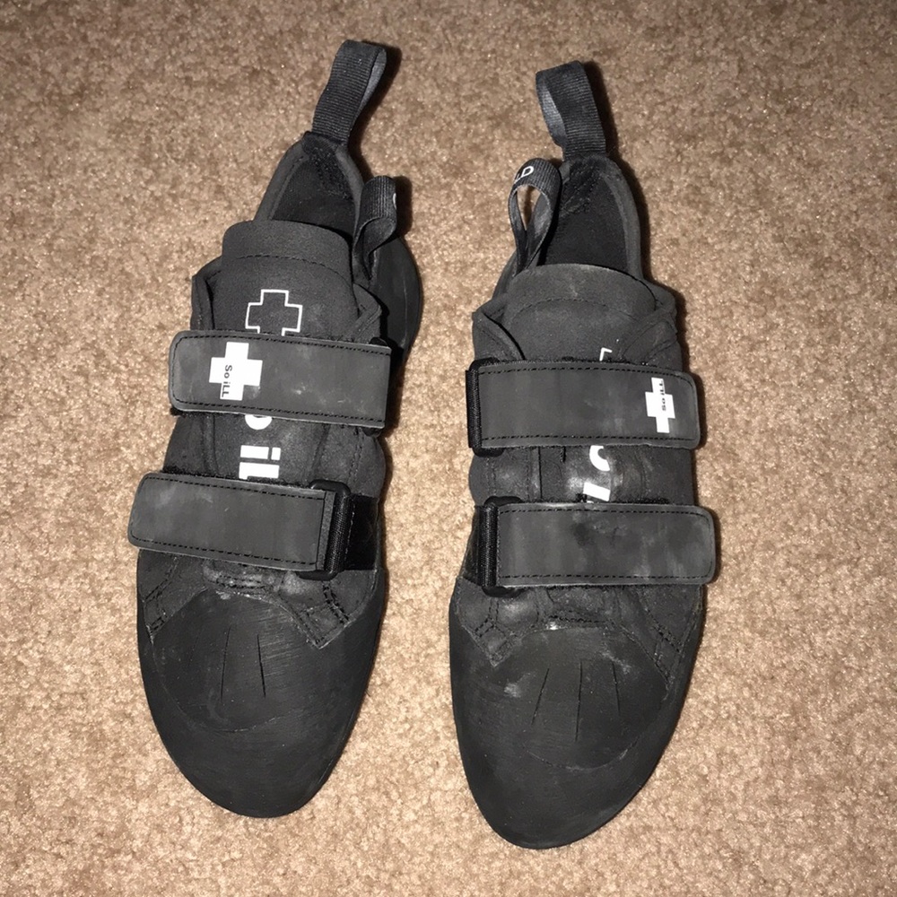 So iLL climbing shoes.